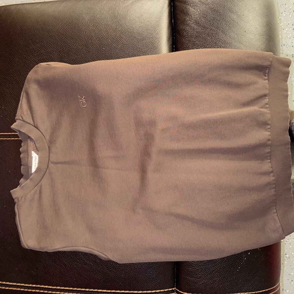 Calvin Klein Taupe Sleeveless Top